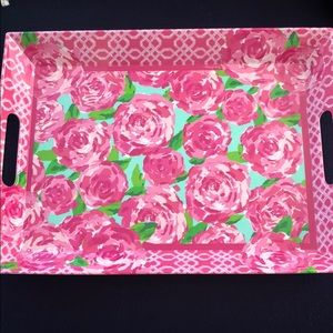 Lilly Pulitzer first impression serving tray